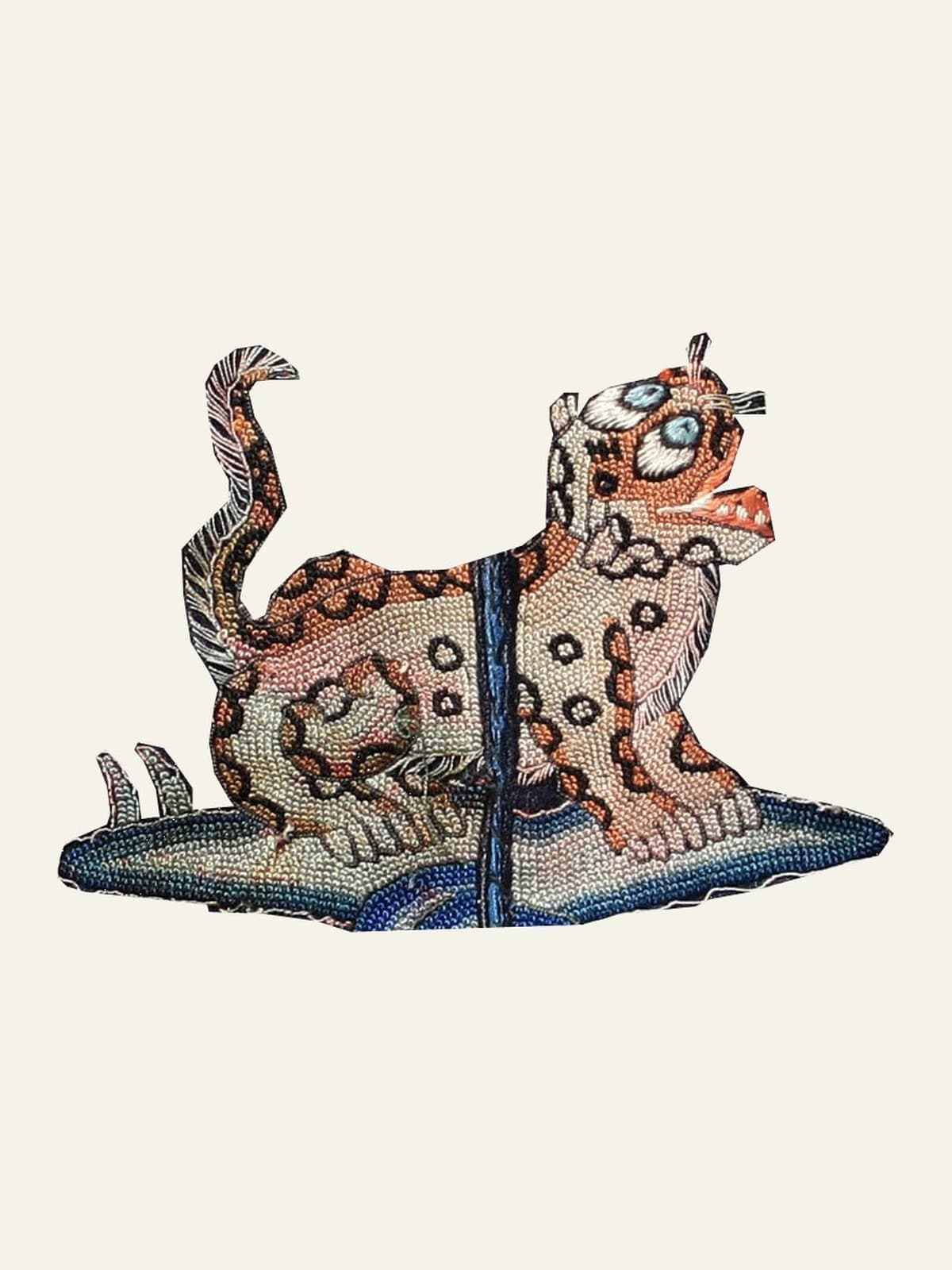 Beast from a military rank badge